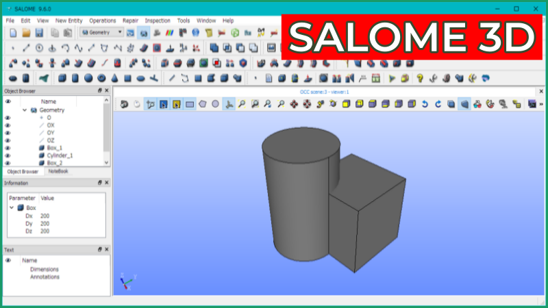 Salome　３D